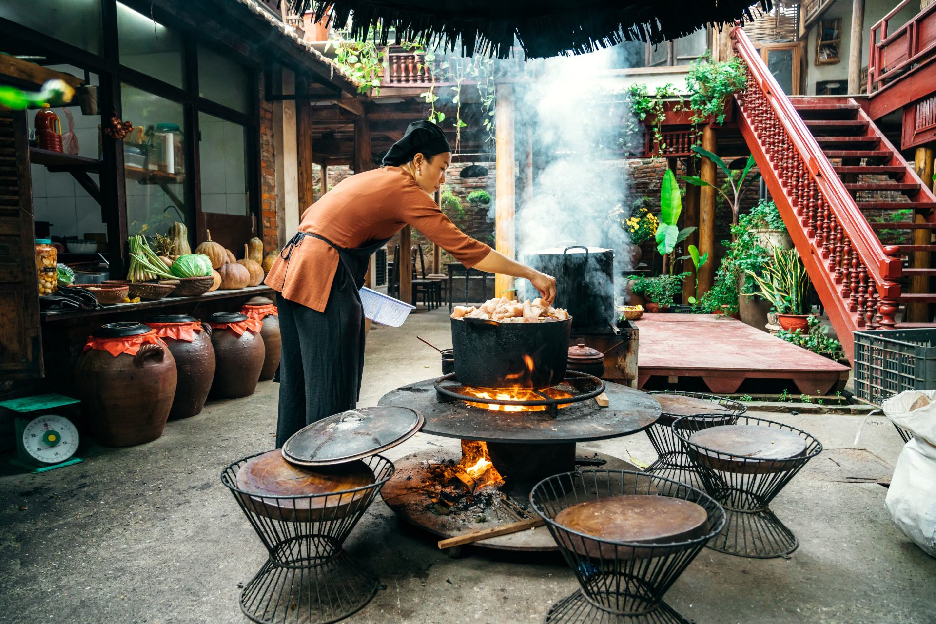 Vietnamese cuisine is based on fresh ingredients, minimal cooking, and leafy greens